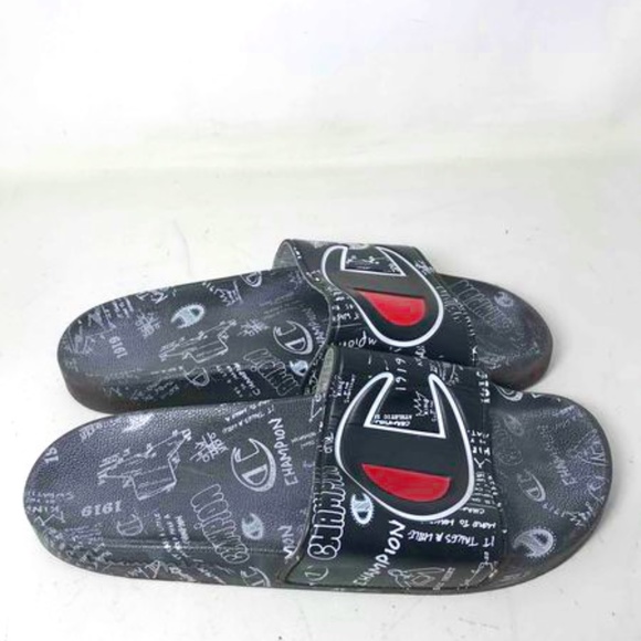 Champion Black Slides SZ 10M